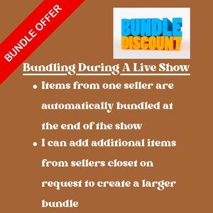 Bundling During a Live Show